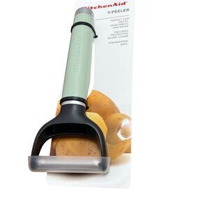 KitchenAid Pistachio‎ Y-Peeler With Protective Blade Cover Dishwasher Safe NEW!